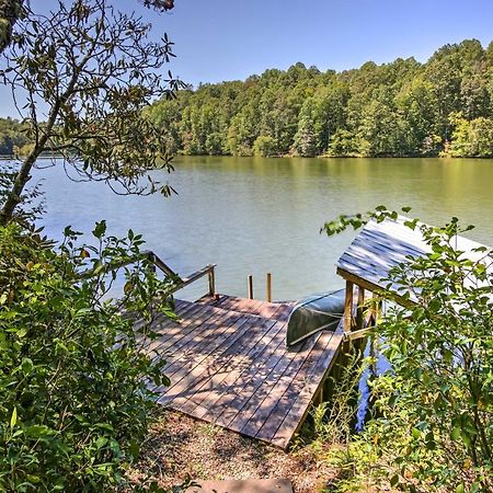 Lakefront Mountain Rest Cottage With Gas Fireplace! Walhalla Экстерьер фото
