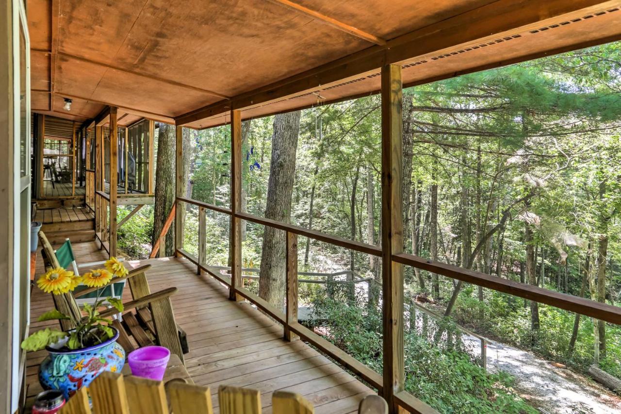 Lakefront Mountain Rest Cottage With Gas Fireplace! Walhalla Экстерьер фото