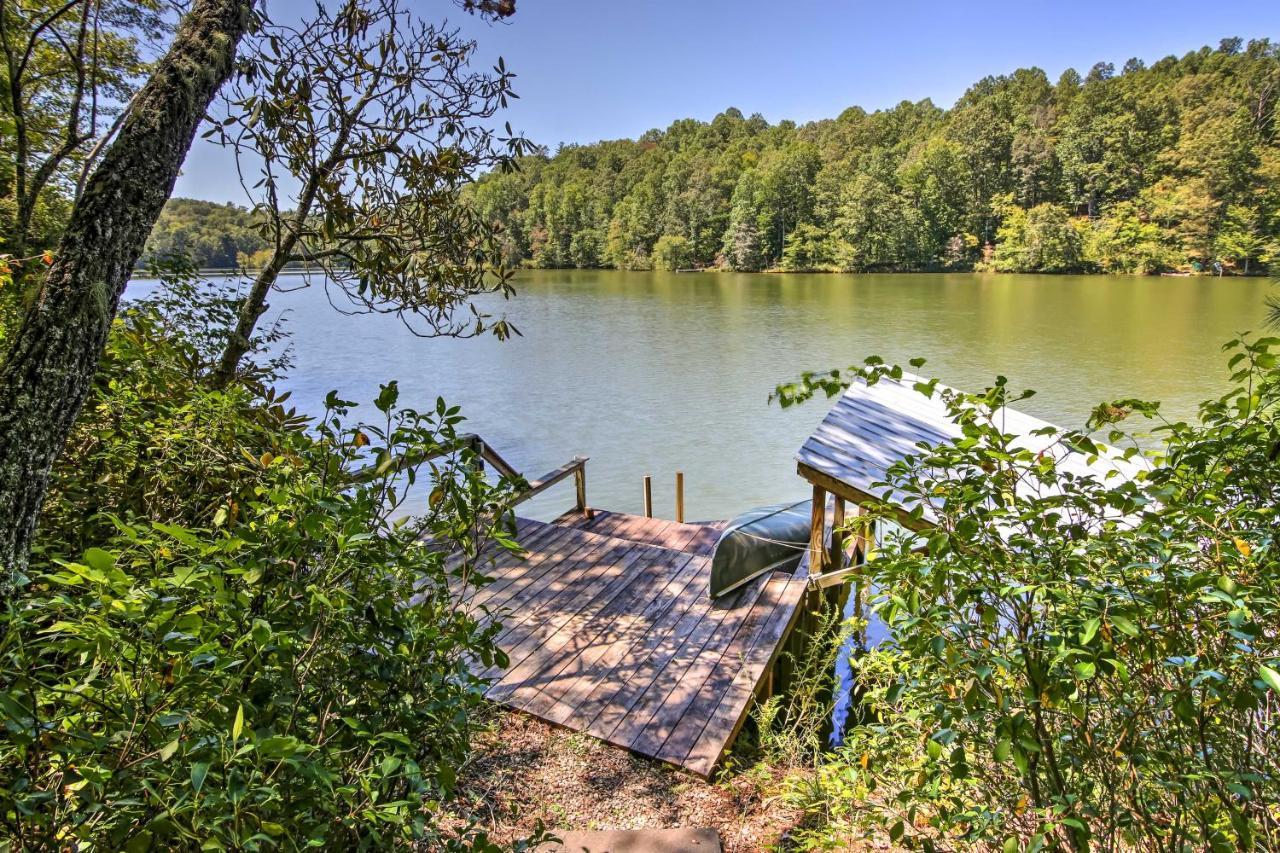 Lakefront Mountain Rest Cottage With Gas Fireplace! Walhalla Экстерьер фото