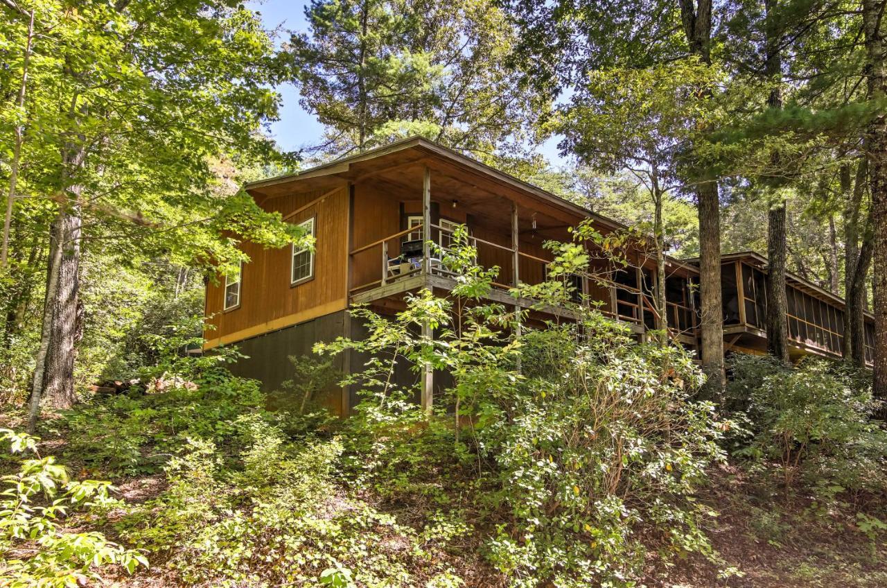Lakefront Mountain Rest Cottage With Gas Fireplace! Walhalla Экстерьер фото