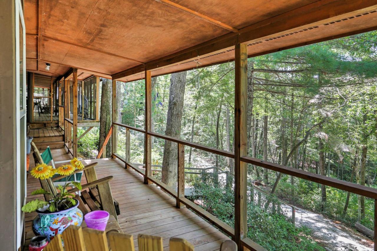 Lakefront Mountain Rest Cottage With Gas Fireplace! Walhalla Экстерьер фото