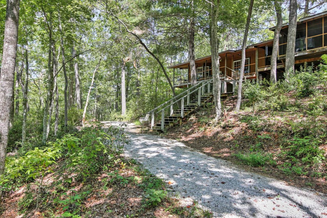 Lakefront Mountain Rest Cottage With Gas Fireplace! Walhalla Экстерьер фото